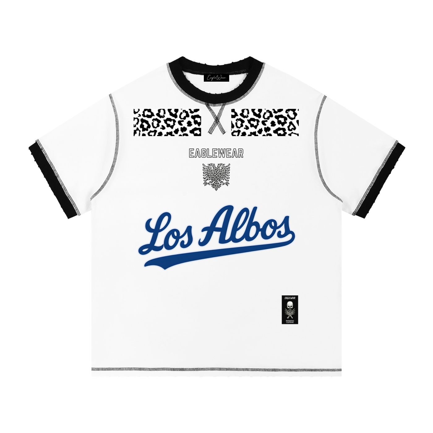 LOS ALBOS WHITE LEOPARDO