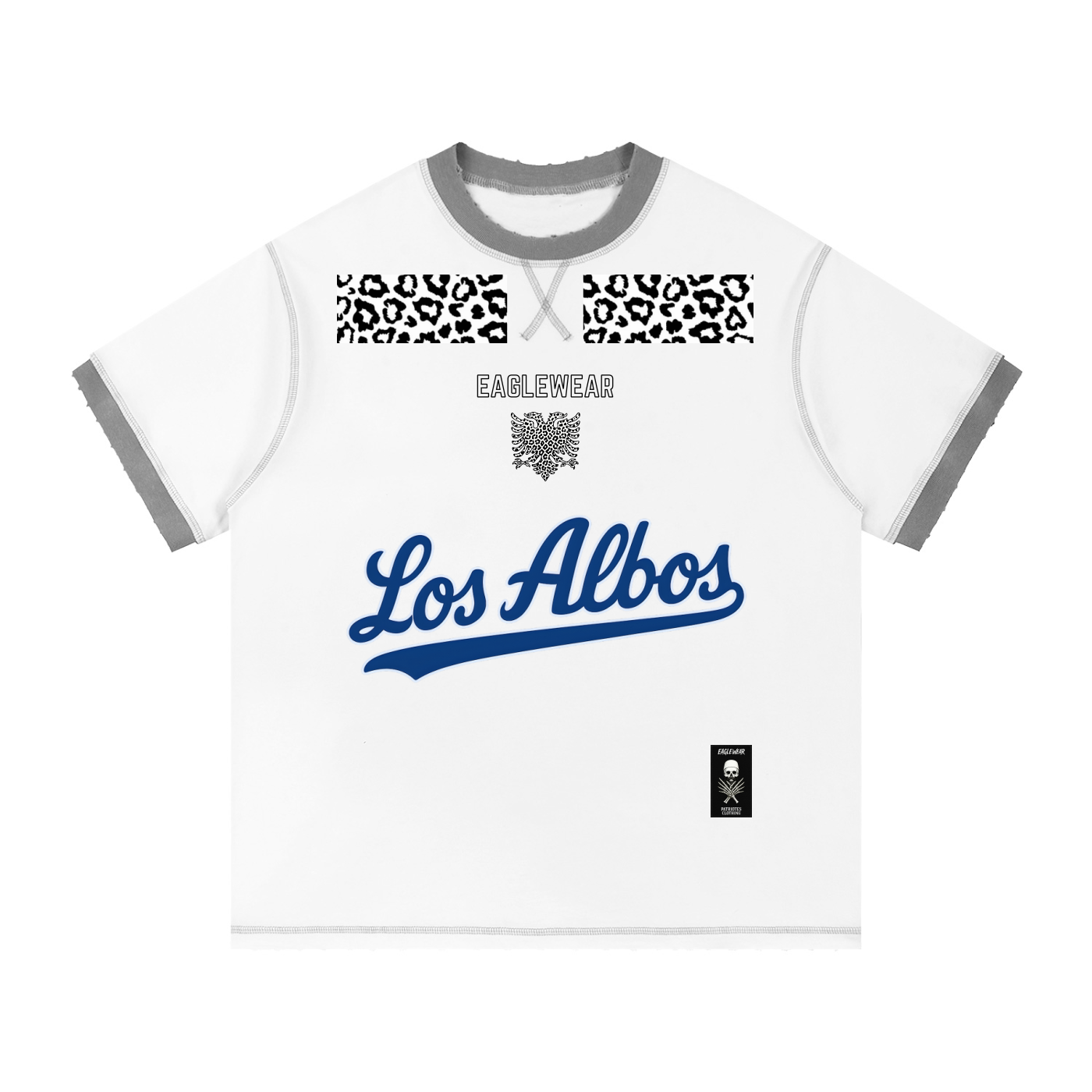 LOS ALBOS WHITE LEOPARDO